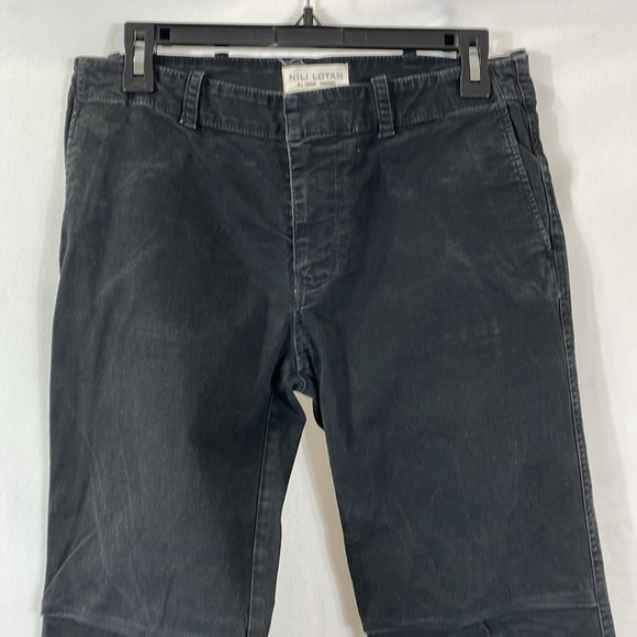 Nili Lotan Cropped Military Pant Size 6 Carbon Made In USA EUC - Picture 2 of 14